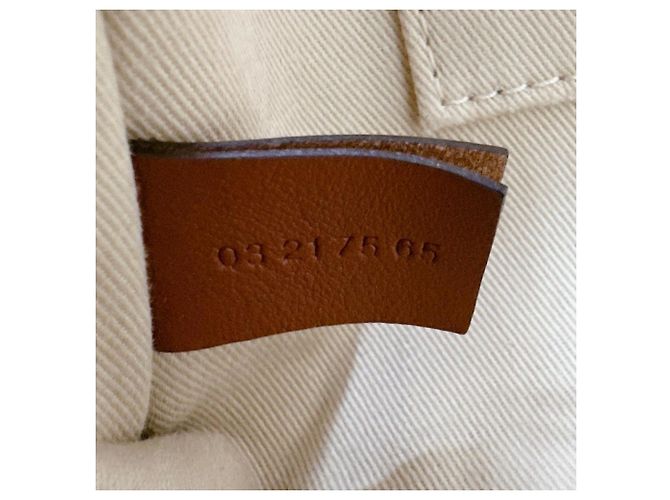 Chloé Woody Small Baumwoll-Canvas Tote Bag Beige - Ansicht 19
