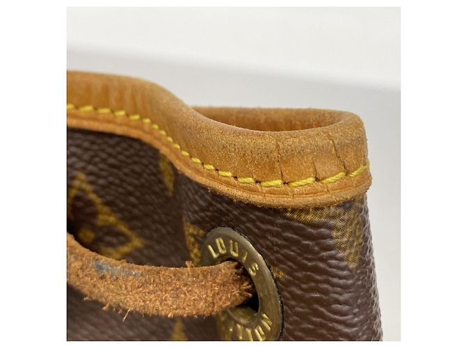 Zaino Louis Vuitton Monogram Montsouris MM Marrone - vista 7