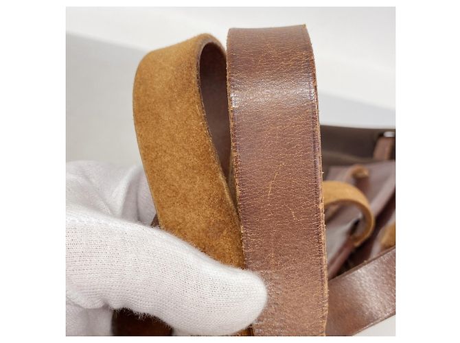 Hermès Borsa Tote Hermes Herback Cabas MM Marrone - vista 8