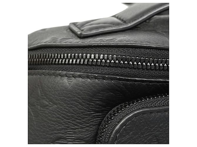 Marsupio Louis Vuitton Monogram Shadow Rush Nero - vista 6