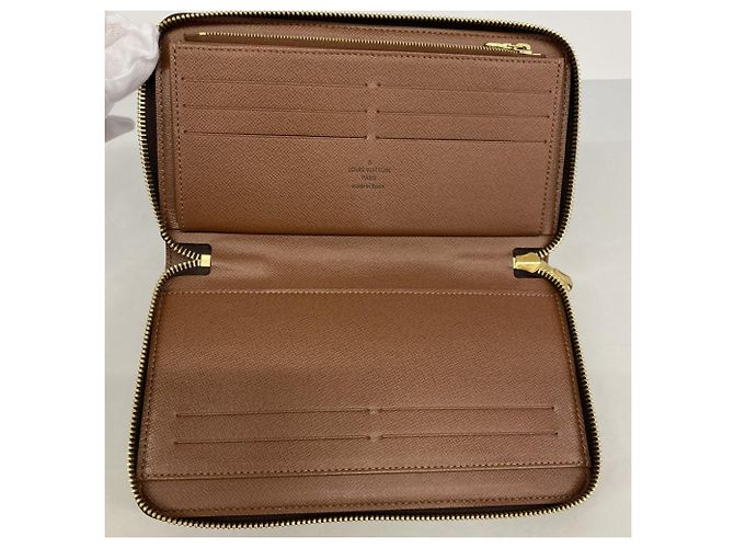 Louis Vuitton Monogram Zippy Organizer Long Wallet Braun - Ansicht 3