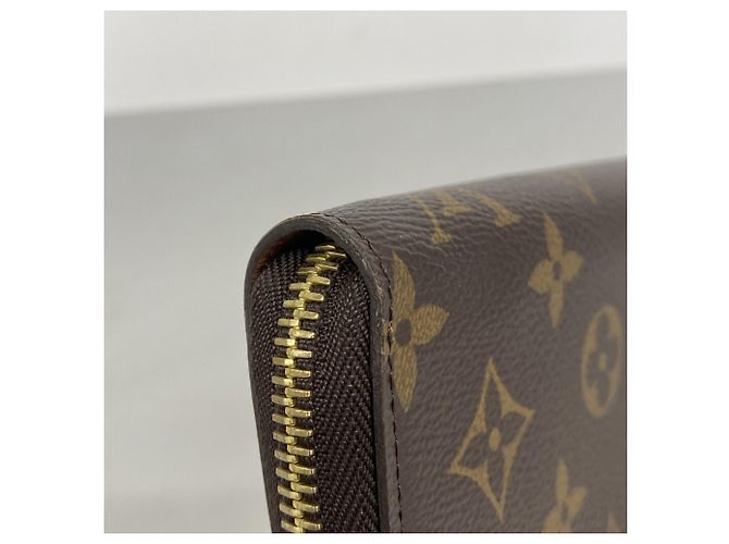 Louis Vuitton Monogram Zippy Organizer Long Wallet Braun - Ansicht 5