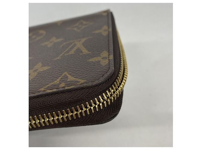 Louis Vuitton Monogram Zippy Organizer Long Wallet Braun - Ansicht 6