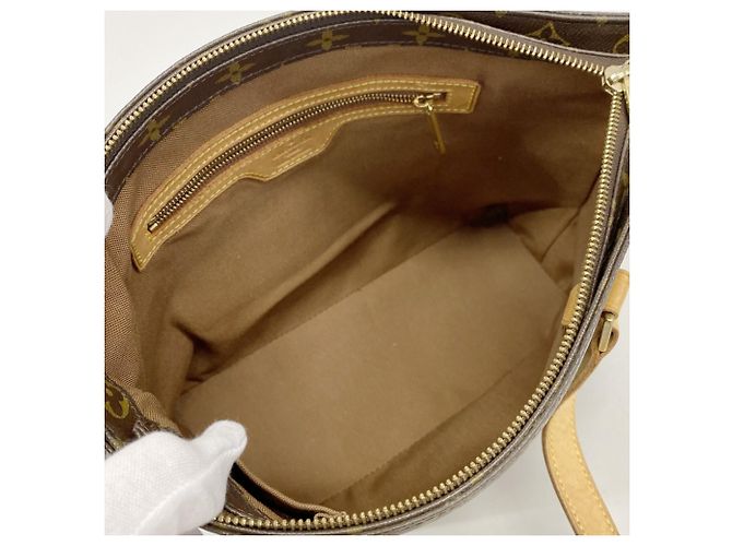 Borsa Tote Louis Vuitton Monogram Cabas Piano Marrone - vista 4