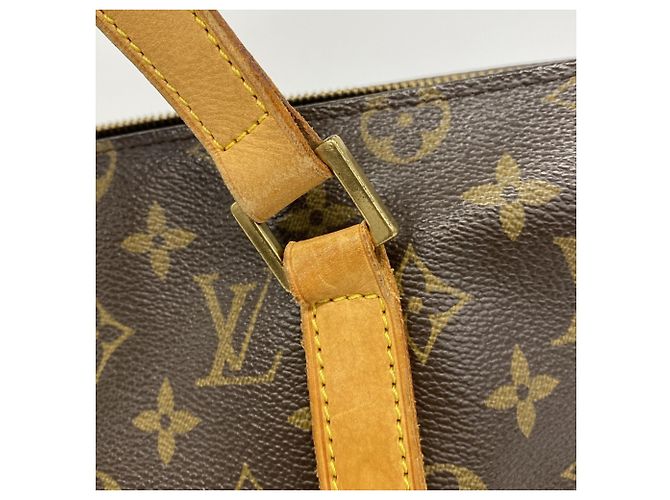 Borsa Tote Louis Vuitton Monogram Cabas Piano Marrone - vista 9