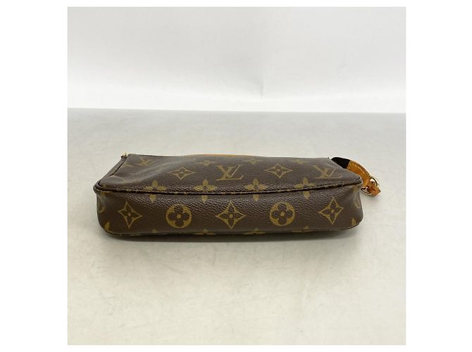 Louis Vuitton Monogram Pochette Accessoires Pochette Marrone - vista 3