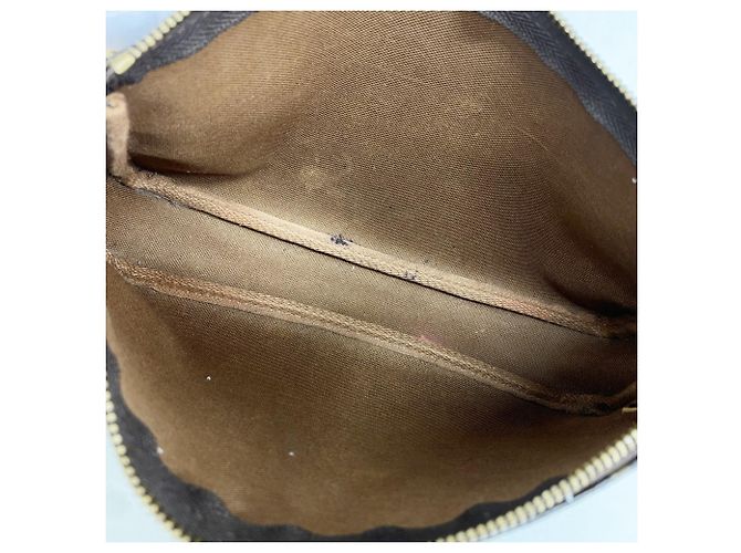 Louis Vuitton Monogram Pochette Accessoires Pochette Marrone - vista 4
