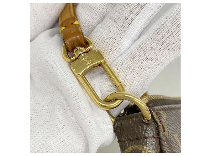 Louis Vuitton Monogram Pochette Accessoires Pochette Marrone - vista 9