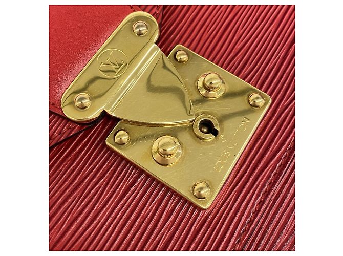 Louis Vuitton Epi Monceau Handbag Red - view 10