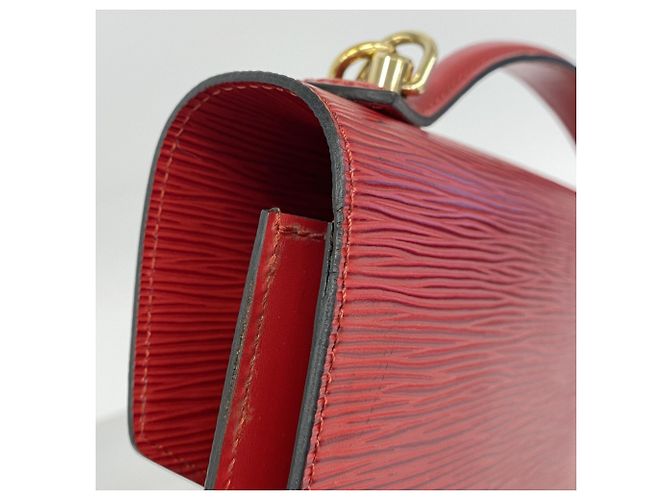 Louis Vuitton Epi Monceau Handbag Red - view 7