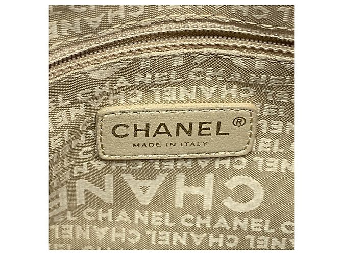 Borsa Chanel Chocolate Bar Design Crudo - vista 5