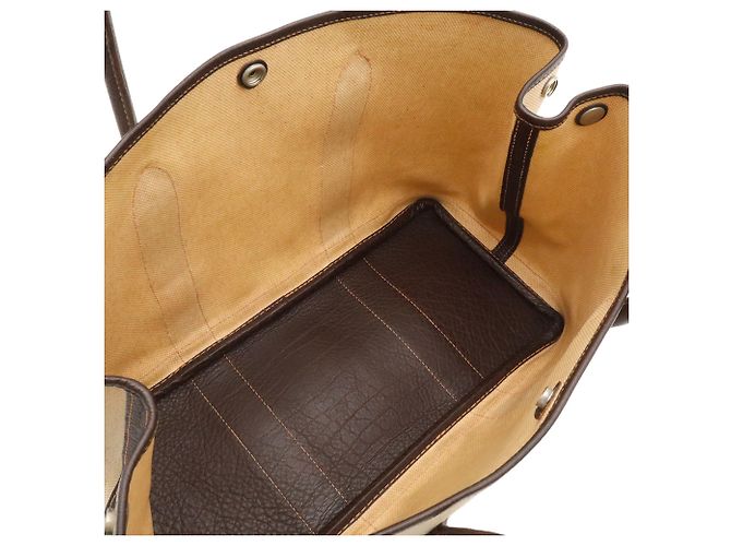 Hermès Borsa Tote Hermes Garden PM Marrone - vista 6