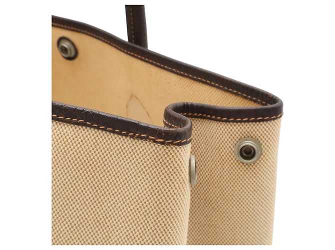 Hermès Borsa Tote Hermes Garden PM Marrone - vista 8