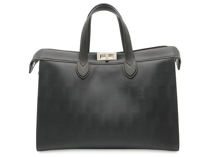 Fendi Peekaboo I.U. 48 Tote Bag Schwarz - Ansicht 2