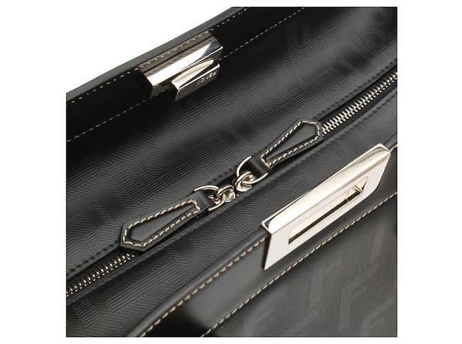 Fendi Peekaboo I.U. 48 Tote Bag Schwarz - Ansicht 6
