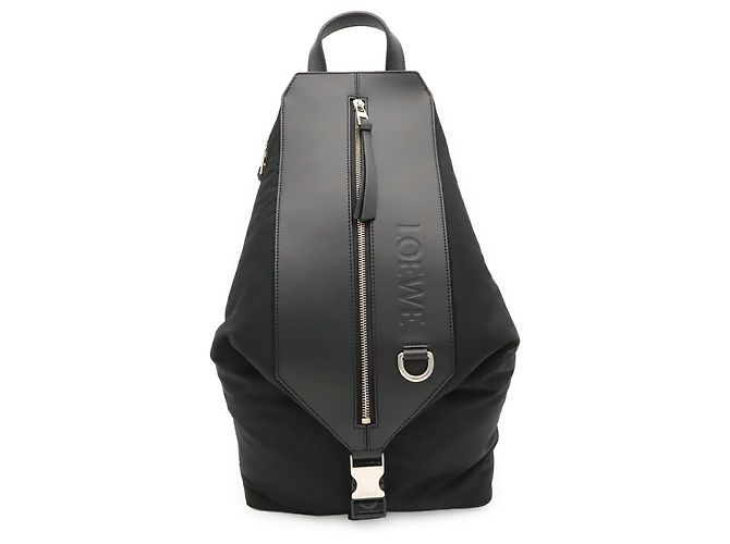Zaino piccolo convertibile Loewe Nero - vista 2