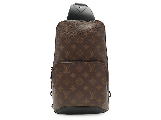 Borsa a tracolla Louis Vuitton Monogram Macassar Avenue Marrone Monogramma - vista 2