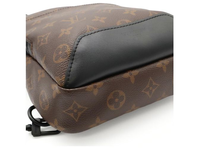 Borsa a tracolla Louis Vuitton Monogram Macassar Avenue Marrone Monogramma - vista 4