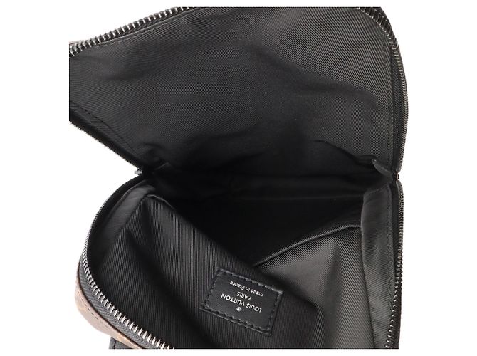 Borsa a tracolla Louis Vuitton Monogram Macassar Avenue Marrone Monogramma - vista 7