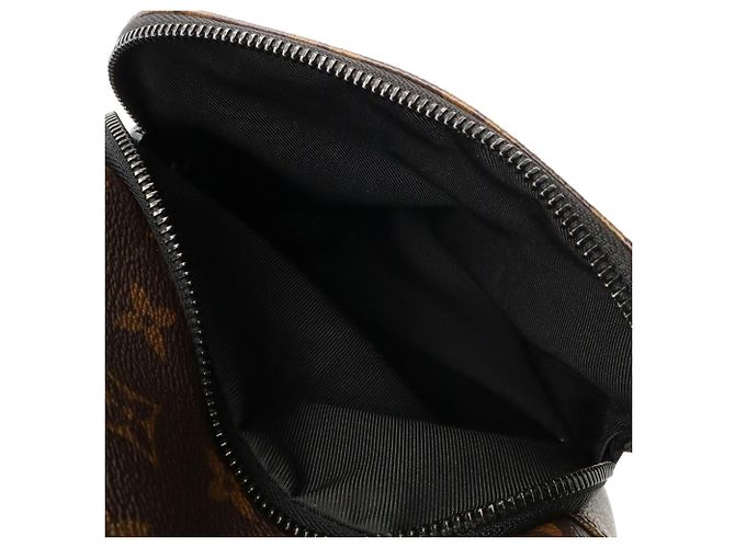 Borsa a tracolla Louis Vuitton Monogram Macassar Avenue Marrone Monogramma - vista 8