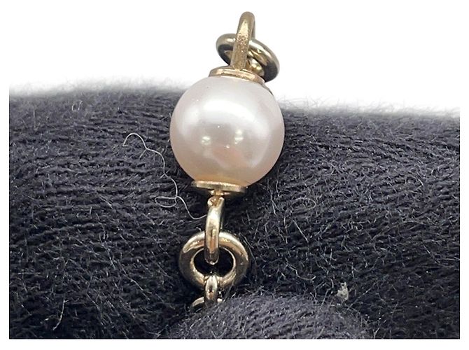 Collana Chanel Champagne Gold D'oro - vista 6