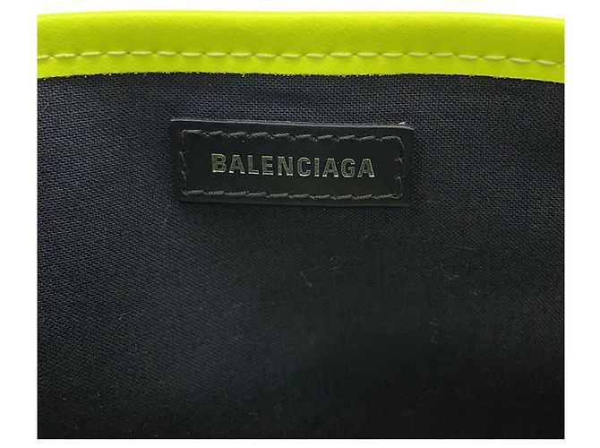 Everyday Borsa a mano gialla Balenciaga Giallo - vista 14