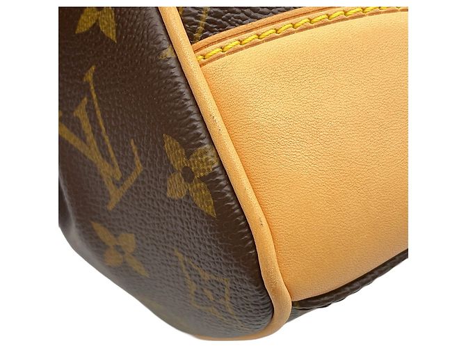 Borsa a tracolla Louis Vuitton Monogram Beverly MM Marrone - vista 8