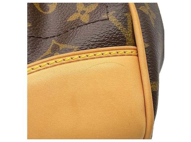 Borsa a tracolla Louis Vuitton Monogram Beverly MM Marrone - vista 9