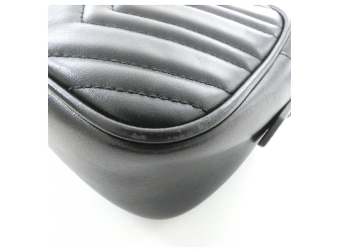 Gucci GG Marmont Shoulder Bag Black - view 3