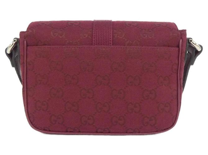 Gucci 802100 FADUT Borsa a Spalla Rosso - vista 2