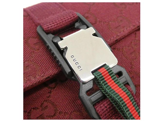 Gucci 802100 FADUT Borsa a Spalla Rosso - vista 4