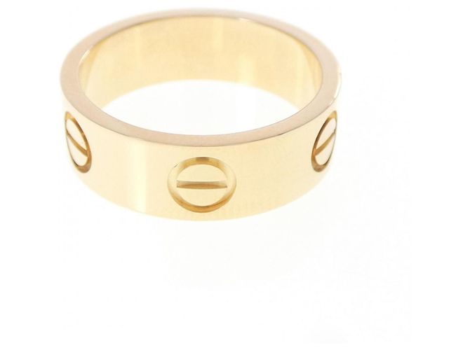 Anello Love di Cartier in oro giallo 18K - vista 2