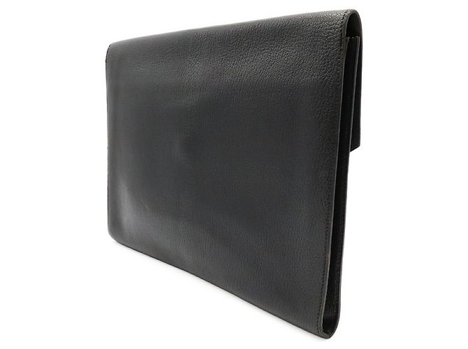 Hermès Pochette Rio Hermes Clutch Bag Nero - vista 3