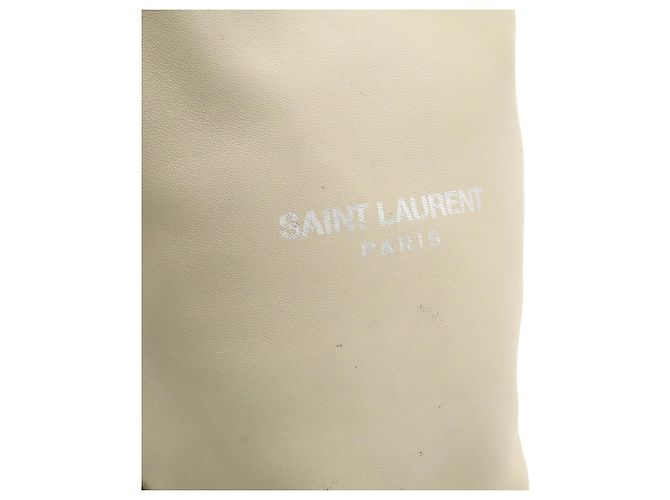 Borsa a Spalla Teddy Small Chain Yves Saint Laurent Crudo - vista 8