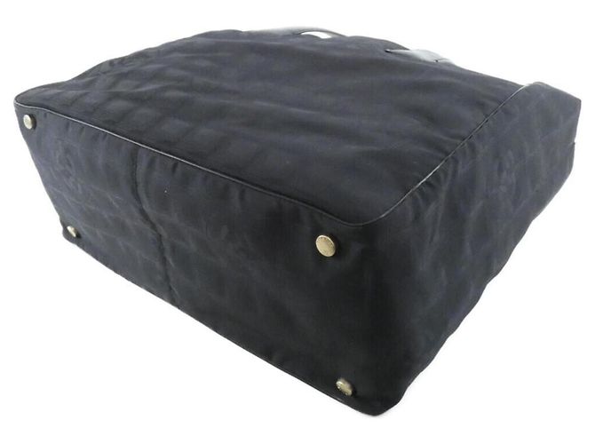 Borsa Chanel Travel Line 15991 Nero - vista 2