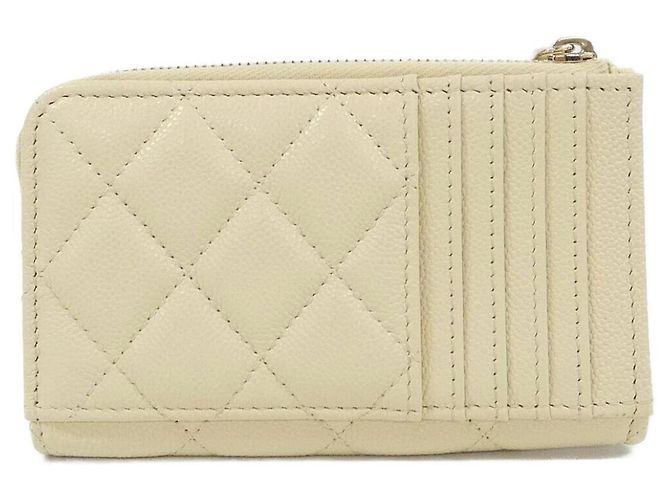 Tarjetero Timeless Classic Chanel Beige - vista 2