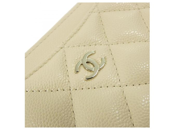 Tarjetero Timeless Classic Chanel Beige - vista 4
