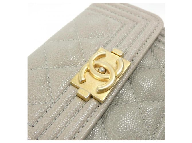 Cartera Chanel Boy Line 84432 Castaño - vista 4