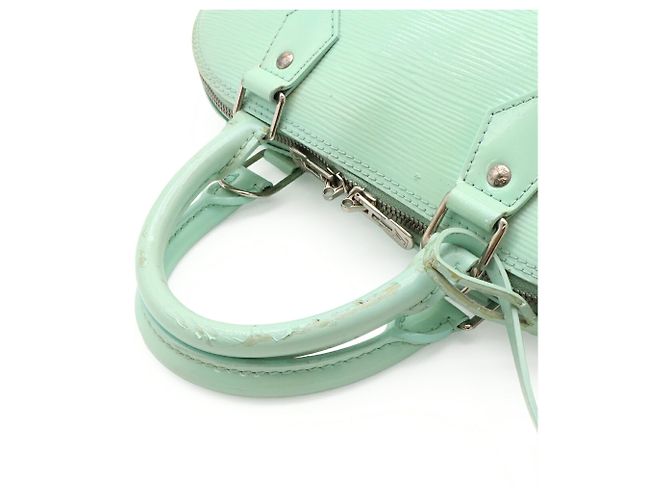 Borsa Louis Vuitton Epi Electric Alma PM Verde - vista 5
