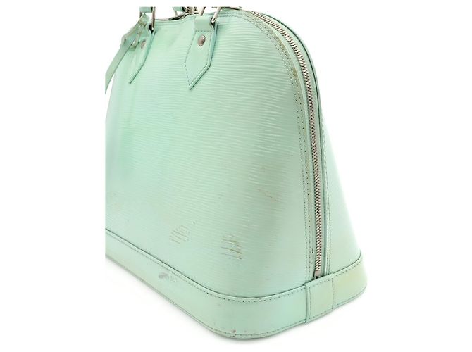 Borsa Louis Vuitton Epi Electric Alma PM Verde - vista 8