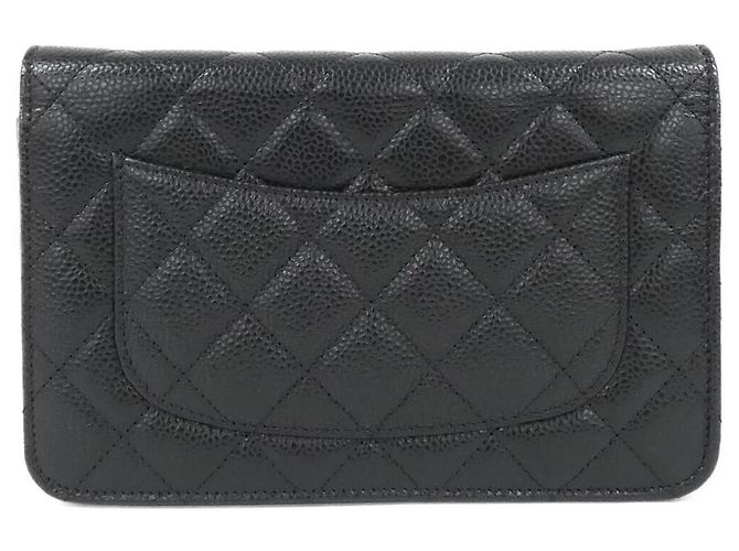Portafoglio con catena Chanel Timeless Classic Nero - vista 2