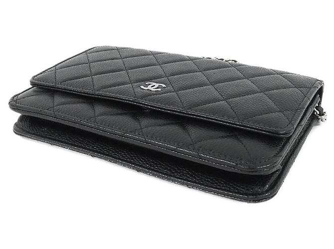 Portafoglio con catena Chanel Timeless Classic Nero - vista 3