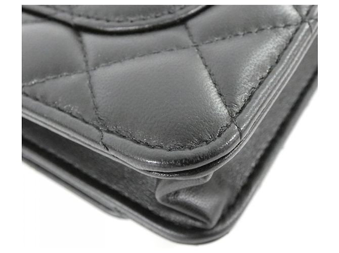 Catena per portafoglio Chanel Timeless Classic Line AP0250 Nero - vista 3