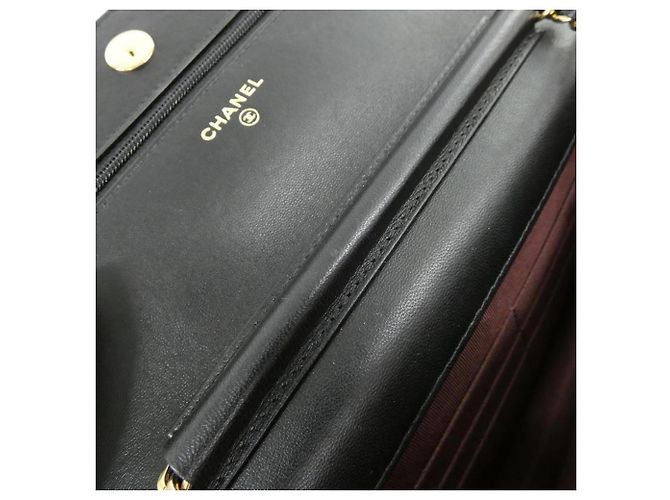 Catena per portafoglio Chanel Timeless Classic Line AP0250 Nero - vista 9