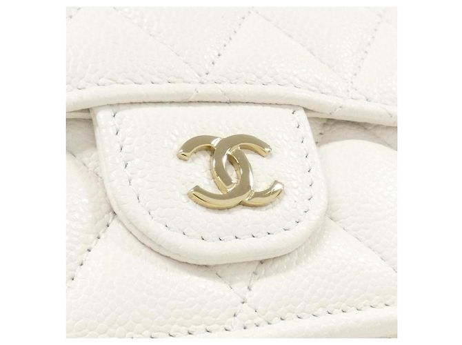 Cartera Chanel Timeless Classic Line AP0230 Blanco - vista 4