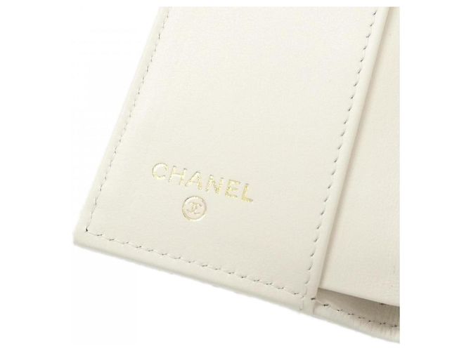 Cartera Chanel Timeless Classic Line AP0230 Blanco - vista 6