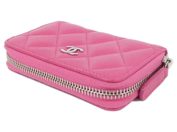 Monedero Chanel Timeless Classic Line Rosa - vista 3