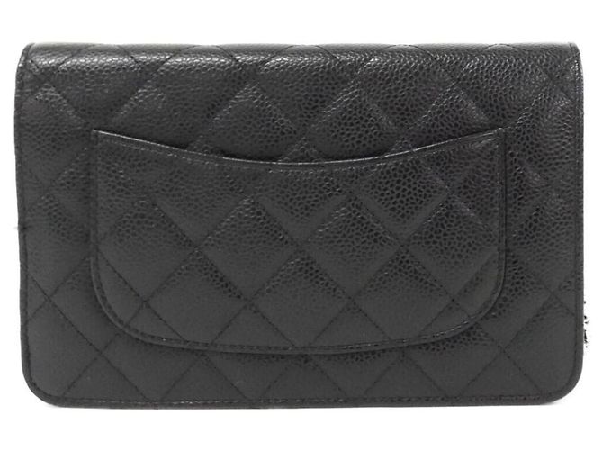 Portafoglio con catena Chanel Timeless Classic Line 33814 Nero - vista 2