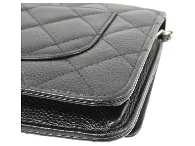 Portafoglio con catena Chanel Timeless Classic Line 33814 Nero - vista 3