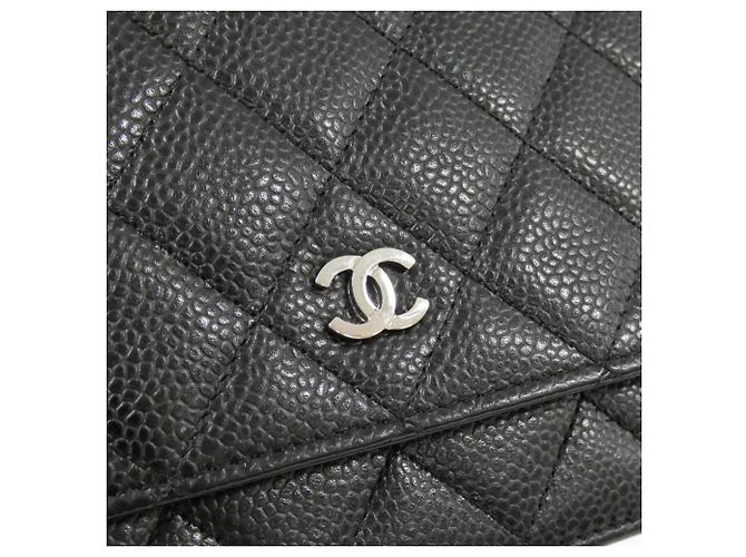 Portafoglio con catena Chanel Timeless Classic Line 33814 Nero - vista 5